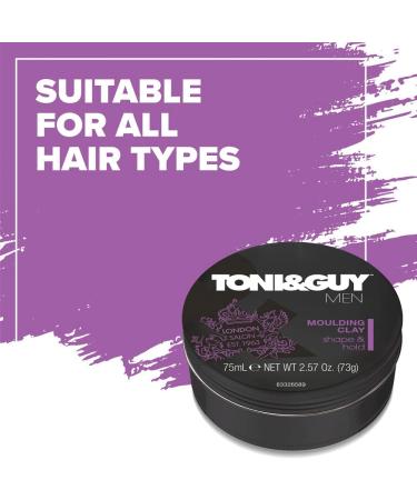 Toni & Guy Moulding Clay 75ml - Professional Hair Styling Clay - Buy Online on SooperMarket.com