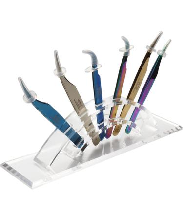 D-Life 2 Pcs Acrylic Tweezers Stand Holder - Eyelash Extension Storage Rack - Buy Online on SooperMarket.com
