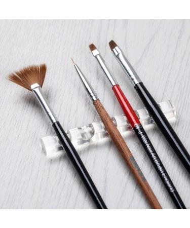 BOSREROY Organize Your Artistry: Seamlessly store your nail art pens brushes or makeup applicators in this versatile holder transforming chaos into order at home in the studio or on the go. - Buy Online on SooperMarket.com