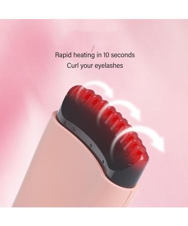 USB Rechargeable Heated Eyelash Curler Double Sided 3 Temperature Control Long Lasting Curl Root to Tip Curling Heated Eyelash Curler with Rapid Heating in 10 Seconds Yinhing2rt6zcuapn-11 - Buy Online on SooperMarket.com