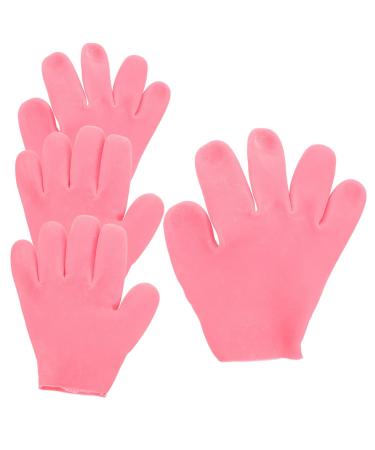 BELLIFFY 2 Pairs Moisturizing Gloves Silicone Glove Lotion Moisturizing Hand Gloves Dry Hand Gloves Sleeping Gloves for Dry Hand Women Lotion Gloves Moisture Gloves for Dry Hand