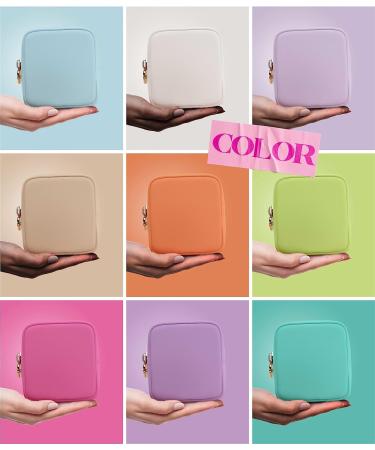 Embla Nylon Makeup Bag Travel Toiletry Organizer - Zipper Pouch Clutch Coin Purse - Buy Online on SooperMarket.com