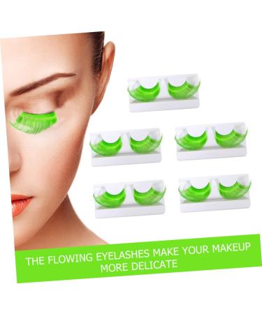 ABOOFAN 15 Pairs Halloween Extra Long False Eyelashes Women s Eyelashes Halloween Party Favor Exaggerated Fake Eyelashes Lashes Fancy Eyelashes Chemical Fiber Clothing Curly Girl - Buy Online on SooperMarket.com