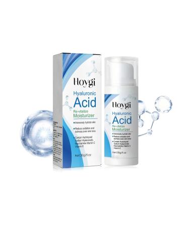 Hyaluronic Acid Cream for Face Moisturizer to Hydrate & Smooth Extra-Dry Skin Anti-Aging Day and Night