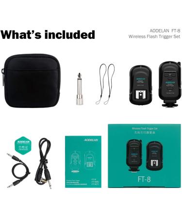 Wireless Flash Trigger Set 2.4 GHz for Canon Nikon Panasonic Olympus Fuji Pentax Samsung - Transmitter and Receiver for Sony Cameras (Excludes Sony Flashes) - Buy Online on SooperMarket.com