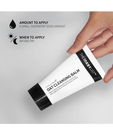 The INKEY List Mini Oat Cleansing Balm 50ml - Gentle Makeup Remover - Buy Online on SooperMarket.com