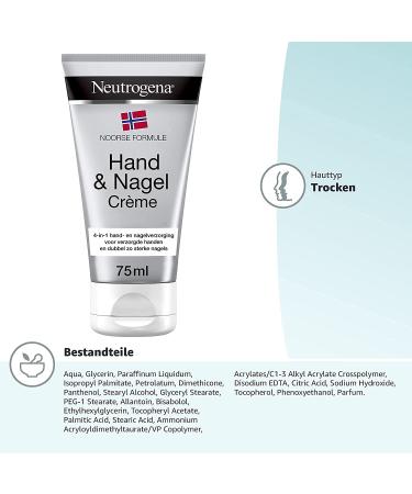 Neutrogena Norwegian Formula Hand & Nail Cream - 6x 75ml | Intense Moisture for Dry Hands - Buy Internationally - Buy Online on SooperMarket.com
