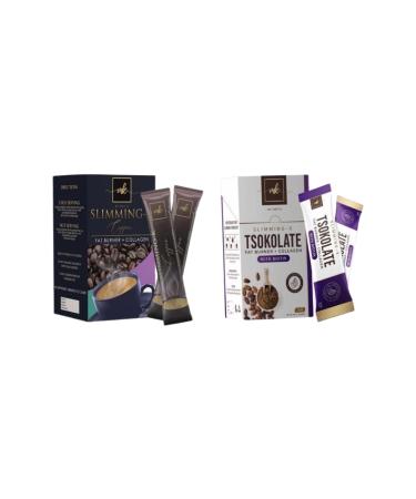 1 Slimming K Coffee & 1 Tsokolate Fat Burner + Collagen 10sachet Each Original