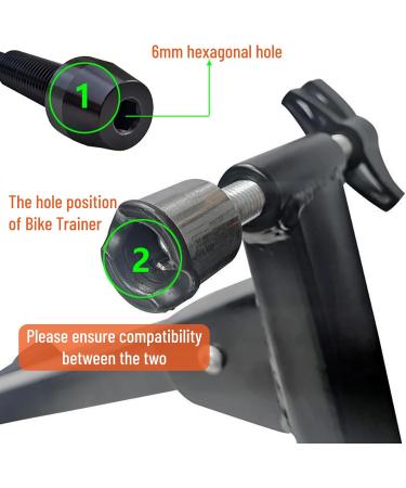 Buy Spyminpoo Adjustable Bike Roller Coach Liner - Aluminum Alloy Bicycle Trainer Axis for M12x142 to M12x148mm Hubs - Buy Online on SooperMarket.com