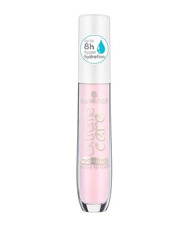 Essence Extreme Care Hydrating Glossy Lip Balm | Hyaluronic Acid, Shea Butter & Vegan Collagen | Gluten, Parabens, Alcohol & Microplastic Free | Vegan & Cruelty Free (01 Baby Rose) - Buy Online on SooperMarket.com