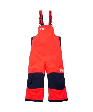 Helly Hansen Kids Unisex K Rider 2 Ins Bib Neon Coral 10