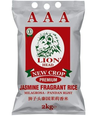 Lion Head AAA Premium Jasmine Fragrant Rice 2kg