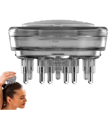 TROONZ Scalp Applicator | Head Fluid Dispenser for Hair Growth Oil Comb Applicator for Hair Scalp Oil Hair Liquid Comb for Loss Thinning - Buy Online on SooperMarket.com