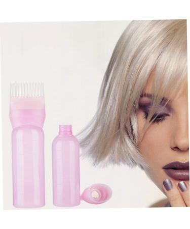 Hair Coloring Applicator Wurzel Kamm | 120ml Pink Dye Comb & Brushes - Perfect for Easy Application - Buy Online on SooperMarket.com