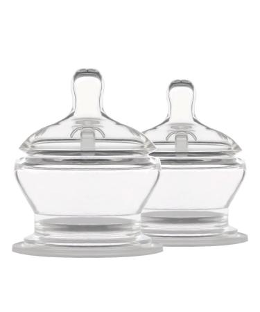 PopYum Stage 1 Slow Flow Nipples 2-Pack Stage 1: Slow Flow