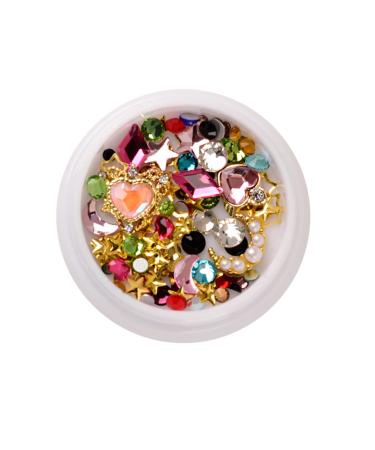 Worparsen 1 Box Nail Art Decor Shining Sailor Moon Themed Nail Decor Manicure Designs Stylish