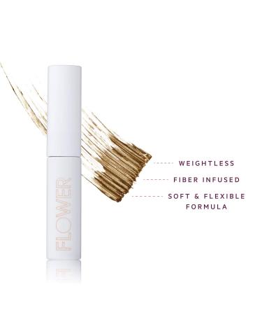 FLOWER BEAUTY Fiber Fix Eyebrow Gel - Tinted Brow Mascara for Long-Lasting Natural Finish - Vegan & Cruelty-Free - Blonde - Shop Internationally - Buy Online on SooperMarket.com