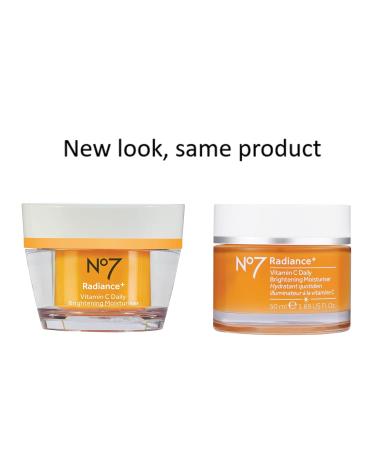 No7 Radiance+ Vitamin C Daily Brightening Moisturizer - Hydrating Lightweight Face Moisturizer -1.69 fl oz - Buy Online on SooperMarket.com