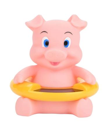 Cartoon Water Thermometer  Animal Digital Water Thermometer Baby Bath Time Toy (6 Style Optional)(Pink Pig) Pink Pig Pig