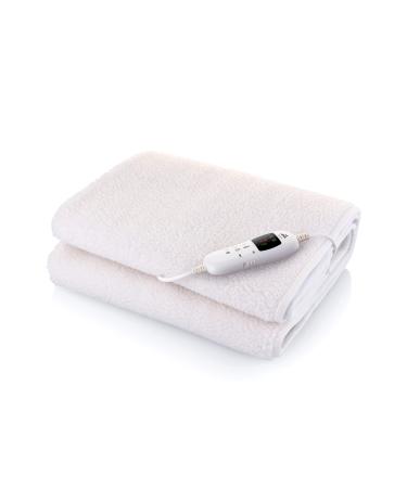 Shawn electric blanket with 9 levels of temperature adjustment - dimensions 80x160 cm polar fleece material timer 1-9 hours