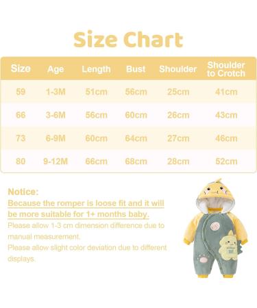 Baby Rompers with Booties Hat | Infant Winter Outfits Set 9-12 Months | Boys Girls Cotton Jumpsuit - Buy Online on SooperMarket.com