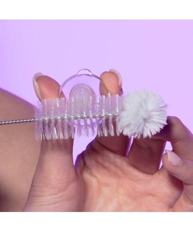 GLOfacial Tips Replacement Kit - Large & Small Tips + Cleaning Brush for Perfect Skin Care - Buy Online on SooperMarket.com