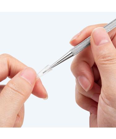 Stainless Steel Cuticle Pusher Nail Dotting Pen Nail Care Tool Double Ended Manicure Cuticle Remover Cleaner Nail Dotting Pen Set Nail Dotting Pens For Nail Art Nail Dotting Pen And Brushes - Buy Online on SooperMarket.com
