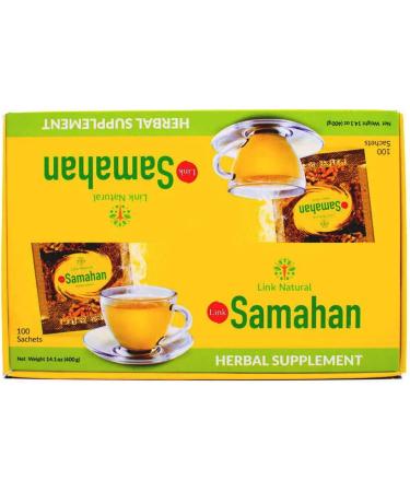Link Natural 14 Herbs Samahan Tea with Ginger - 100 Sachets - Buy Online on SooperMarket.com
