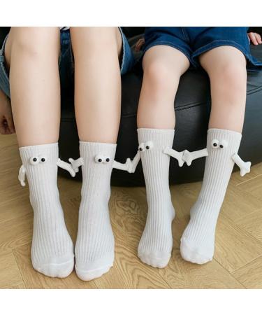 Hand in Hand Children's Socks - Magnetic Cute and Funny Yellow Fashion - 1 Pair - Buy Online on SooperMarket.com