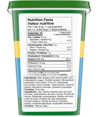 Knorr Professional Fish Bouillon Base Powder Gluten Free 1 kg - Buy Online on SooperMarket.com
