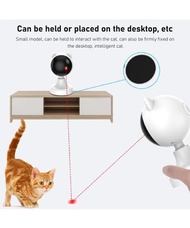 USB Motion Activated Cat Laser Toy Automatic Interactive Cat Toys Suitable for Indoor Cats Dogs Fast Slow Mode - Buy Online on SooperMarket.com