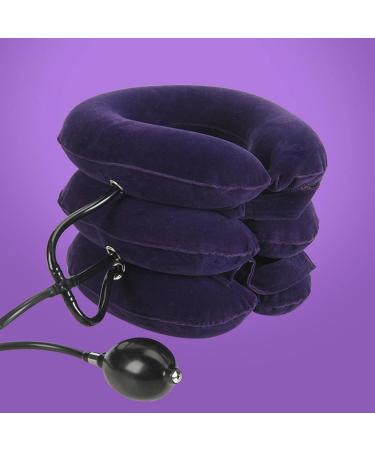 Harayaa Inflatable Neck Traction Device - Breathable Neck Support Pillow for Pain Relief | Shop Internationally - Buy Online on SooperMarket.com
