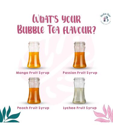 Boba Bar London |Exotic Escapades Fruit Bubble Tea Kit | 4 Fruit Tea Flavours | 4 Boba & Jelly Toppings | Tapioca Pearls | 4 Bamboo Straws | 4 Tea Bags | 2 Recipe Cards Boba Bar London |Exotic Escapades Fruit Bubble Tea Kit | 4 Fruit Tea Flavours | 4 Boba - Buy Online on SooperMarket.com