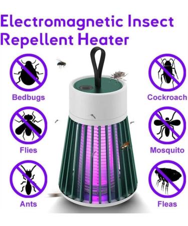 Mozz Guard Mosquito Killer Outdoor Mosquito Killer Portable USB Mosquito Killer Waterproof Suitable for Home Camping and Picnic Green - Buy Online on SooperMarket.com