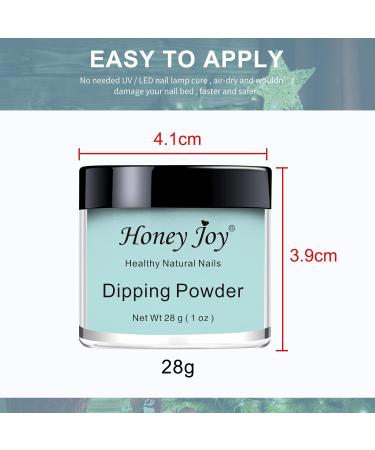 Honey Joy Dark Purple Nail Dip Powder 1oz (Dip-WD14) | Acrylic Color Pigment - Buy Online on SooperMarket.com