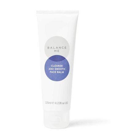 Balance Me Cleanse & Smooth Face Balm Hot Cloth Cleanser Removes Makeup & Exfoliates With Arctic Cloudberry & Rosehip Oil Cleanser for All Skin Types 100% Natural & Vegan MadeinUK 4.2 Fl Oz