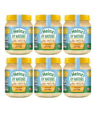 6 x 120g Natural Food Porridge Breakfast Ready Meal Mash Microwavable Vegetarian Snack