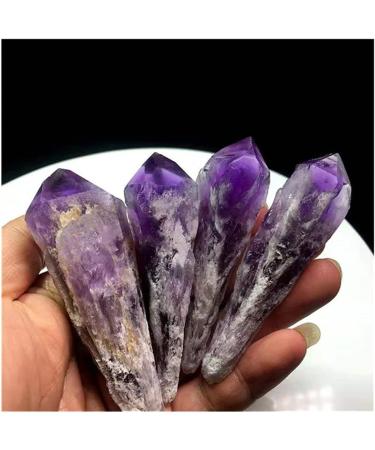 3pcs Natural Rough raw Gemstone Purple Amethyst Cluster Minerals for Teaching Crafts HOMEZHOU - Buy Online on SooperMarket.com