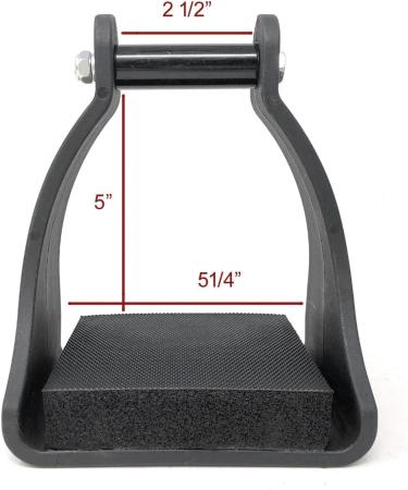 AJ Tack Wholesale 2.25 Polymer Trail Stirrups - Buy Online on SooperMarket.com