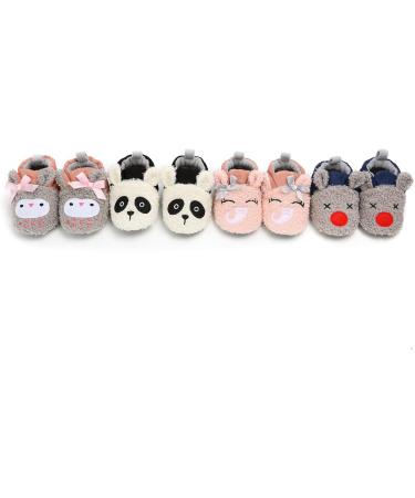 TMEOG Baby Booties Slippers | Infant Boots for First Walking | Winter Sock Crib Shoes for Boys Girls | 6-12 Months | G Panda - Buy Online on SooperMarket.com