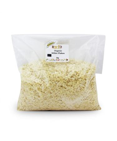 Organic Millet Flakes 1kg (BWFO)