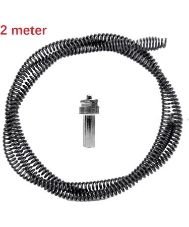 3-1M Pipe Dredging Tool | Spring Sewer Unblocker for Kitchen & Bathroom Drains | Clogged Pipe Remover - Size B | International Shipping - Buy Online on SooperMarket.com