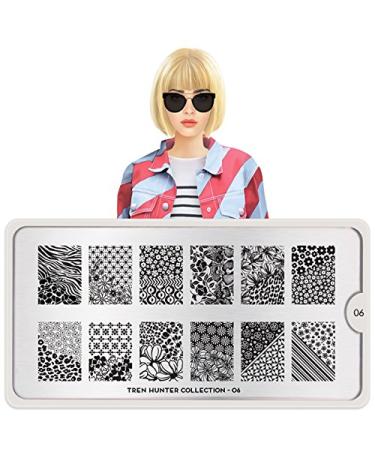 MoYou-London Stencil Trend Hunter Collection 06