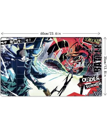 Milkemat Playmat Slifer The Sky Dragon & Kaiba Seto TCG CCG OCG Trading Card Game Mat + Free Bag - ZD039-959-A - Buy Online on SooperMarket.com