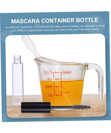 HAPINARY 1 Set Mascara Tube Liquid Eyeliner Bottle Wine Lip Tint Mini Lip Gloss Lash Wand Lip Gloss Tube Abs - Buy Online on SooperMarket.com