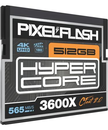 512GB PixelFlash HyperCore CFast 2.0 Memory Card | 3600X Speed | 560MB/s | VPG-130 | Lab Tested-Certified | 2022 Model - Buy Online on SooperMarket.com