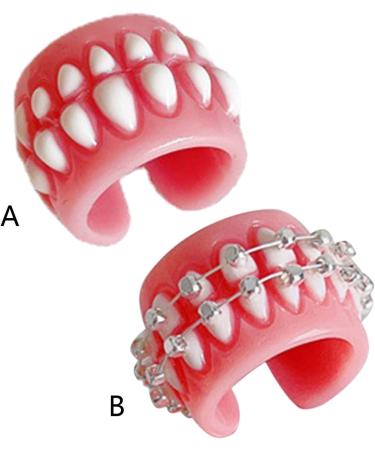 Buy Oueyfer Harajuku Cute Funny Teeth Gums - Korean Party Accessory for Adults & Teens | International Shipping - Buy Online on SooperMarket.com
