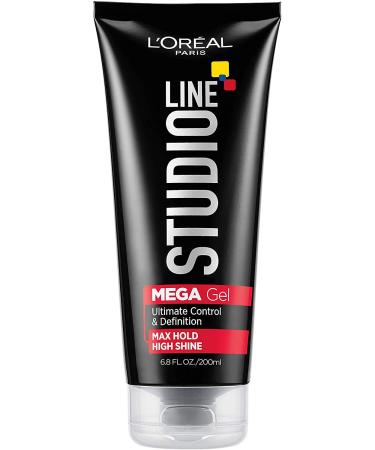 L'Oreal Paris Studio Line Mega Gel Max Hold for Unisex  Camellia  6.8 Fl Oz