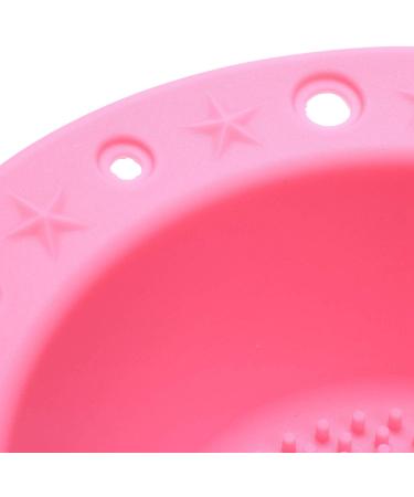 Prakti Silicone Makeup Brush Cleaner Cleaning Tool Cosmetic Pen Holder(Pink) - Buy Online on SooperMarket.com