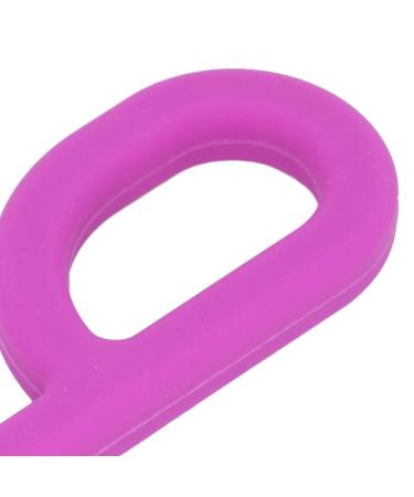 P-Shaped Silicone Sensory Cake Tool - Improve Chewing & Oral Muscle Rehabilitation - Purple Oral Motor Stimulation Toy for Children - Buy Online on SooperMarket.com